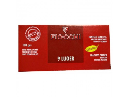 9mm Pb Fiocchi SP/100gr